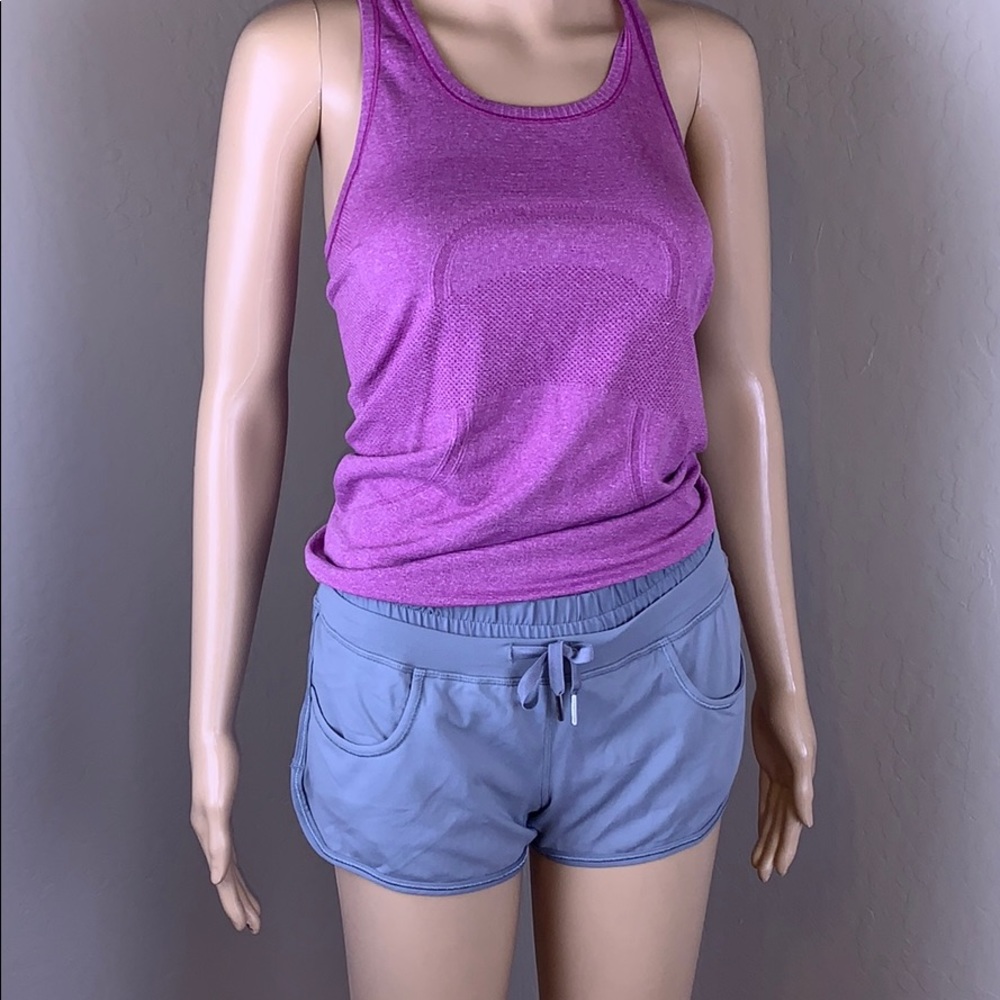 Lululemon RARE Purple Nylon/Spandex Shorts Size 4